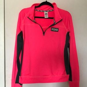 Pink zip up